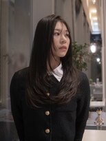 ビュートリアム 梅田(BEAUTRIUM)&nbsp;顔まわりレイヤー/レイヤーカット/韓国ヘア/梅田/茶屋町