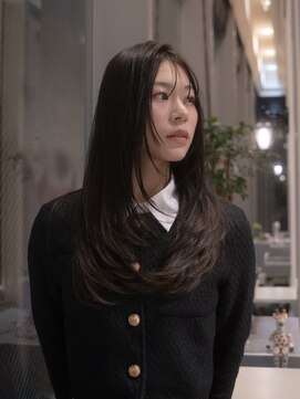 ビュートリアム 梅田(BEAUTRIUM) 顔まわりレイヤー/レイヤーカット/韓国ヘア/梅田/茶屋町