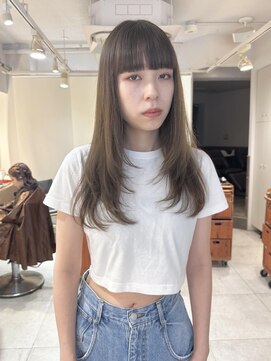 テトラ バイ ネオリーブ 横浜西口店(tetra by neolive) ブリーチなしダブルカラー レイヤーカット 横浜