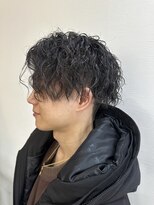 スカイ SKY 【ケアパーマ】ミディアムツイスパサイドパート