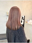 【Lucy】ピンクベージュ