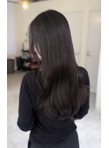大人可愛い◎色っぽい暗髪.ミディアム.ロングレイヤー.髪質改善
