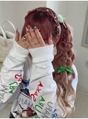 ハートサイドテール