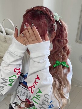 ヘアセットサロン ミント(Hair set salon MINT) ハートサイドテール