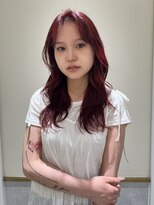 ゼスト フィーノ(ZEST fino) 【大宅種乃】オシャレ見えレッドレイヤースタイル