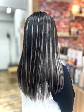 イエローコーン 横浜店(YELLOW CORN) シールエクで作るハイライト【ハイライトカラー/3Dカラー】