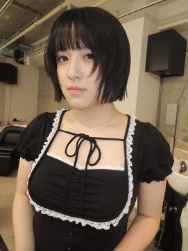 シティ(sity.) 天神　パーマ　ブリーチなしダブルカラー　顔まわりレイヤー