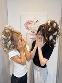 【ヘアセット/ペアセット】爆盛り!