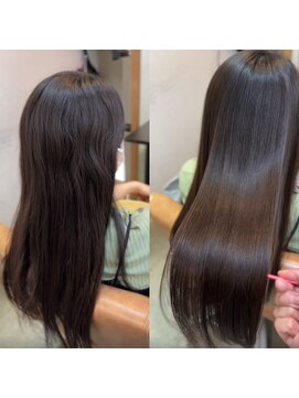 ソア 武蔵小杉(SOAR) 縮毛矯正で最高の髪に変身!Aujua髪質改善酸熱トリートメント