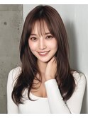 韓国ヘア レイヤースタイル 髪質改善