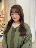 【住野 桃香】ブリーチなしで叶うチョコレートベージュ