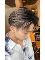 リード バイ ラグーン(LEAD by LAGOON)&nbsp;メンズデザインカラー☆グラデーションカラー☆ケアブリーチ