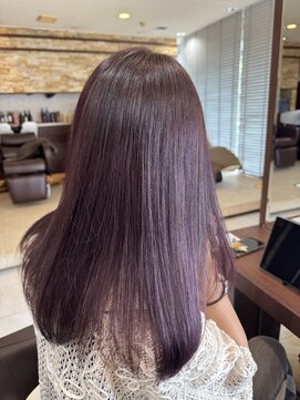 ファブ 千葉店(FaB) 【ブリーチなしダブルカラー×ピンクラベンダー】