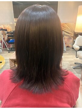 ヘアサロン ビビット 志紀店(VIVIT) 外ハネ