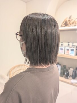 アットティー 金沢八景(at tee...) ぱつっとボブ×メテオ髪質改善カラー×最高級アクトフィルムtr