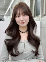 アイヴィ 表参道(IVY) 顔まわりレイヤー ロングレイヤー ショコラブラウン ショコラ