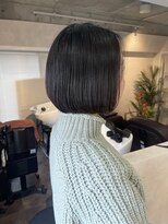 サンルーム(SUN room) 10代20代30代 大人可愛いココアブラウンまるっとボブ