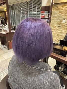 ファブ 千葉店(FaB) ラベンダーカラー/レイヤーカット/レイヤー
