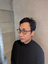 ワンワンオー バーバーショップ コンチネンタル(@110 BARBER SHOP continental)&nbsp;シャドウパーマ