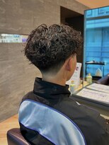 ファースト 仙台店(first) 【メンズ山田】10代20代シャドウパーマ×テーパーフェード
