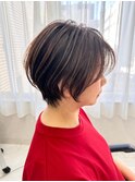 暑くなる前に◎首元スッキリ大人美人ショート