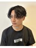 【メンズ限定】メンズカット+スパイラルor波巻きパーマ