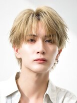 オーシャントーキョーオーバー 渋谷(OCEAN TOKYO OVER)&nbsp;フェザーパーマニュアンスパーマリクルートツーブロック