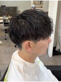 シャドウパーマ/波巻きツイストスパイラル/伊勢崎市
