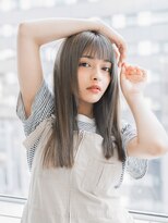 エスドットブルーム 梅田店(S.BROOM) グレージュカラー/艶髪/セミロング