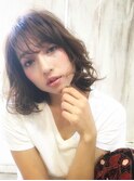AnFye for prco 外国人風×シースルーバングの大人セミ