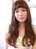 蒼い花 美容院 恋する　フレンチロング