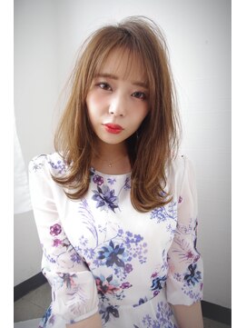 ヘアリゾート リアン(hair resort Lien) くびれセミディでモテヘア