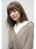 *伸ばしかけミディアムボブ*