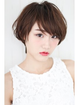 イロドリ ヘアーデザイン(IRODORI hair design) IRODORI　マッシュショート　［西尾一寛］