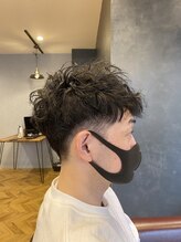 アンドワークス カシワ(&WORKS kashiwa) 【＆WORKS】ソフトツイストスパイラルパーマ