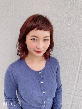 ミューズ 塩釜口店(MUSE) [MUSE塩釜口]外ハネショートウェーブby高瀬