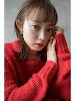 ギークス(GEEKS)&nbsp;【GEEKS渋谷】抜け感/くすみカラー/大人かわいい/外ハネ/ツヤ髪