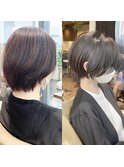 《30代、40代》丸みとくびれショートボブ【大宮】
