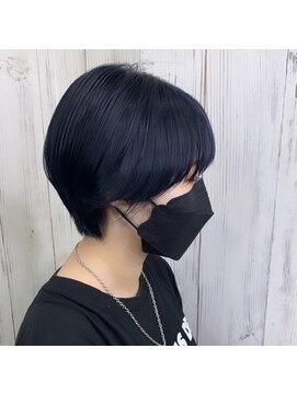 アンダーバーホワイト 南海難波店(_WHITE) マッシュショート