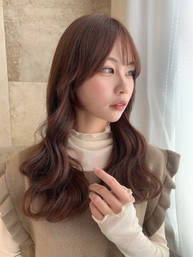 ロンド ロビン 栄(Lond robin) 【Lond robin】河野まい　韓国風/くびれヘア/メルティカラー