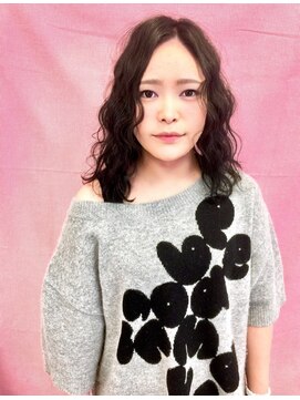 ヘアー キュート(hair CUtE) ヘアミルクをつけてもみながら乾かすだけのラクラク平巻きロブ！