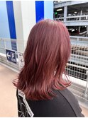 ピンクベージュ_セミロング【ららぽーと沼津】