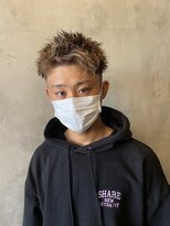 サロンド ココ(Salon de COCO)&nbsp;ハイライト　フェードカット