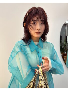 シカ(sica) レッドブラウン&パーマ