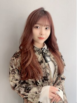 ウノプリール 茶屋町店(unopulir) 【unopulir 景山】髪質改善カラー ピンクブラウン