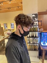 バグジー 中間(BAGZY)&nbsp;メンズ波巻きスパイラルパーマ