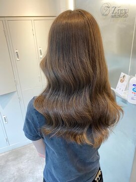 ジーナ 本八幡(Zina) 大人かわいい20代30代40代小顔ショコラベージュ Zina本八幡