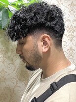 リスタバイネオリーブ 浅草(Re:sta by neolive)&nbsp;スペインカール外国人風無造作パーマメンズパーマ