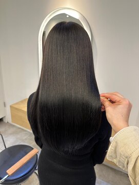 ジーナ 船橋(Zina) 髪質改善*ロングレイヤーグレーベージュ*美髪【Zina船橋】