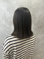 ラボヌールヘアー 宇都宮店(La Bonheur hair) オリーブグレージュ【宇都宮駅/レイヤーカット】